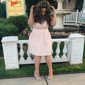 Calvin Klein Light Pink Dress with pockets